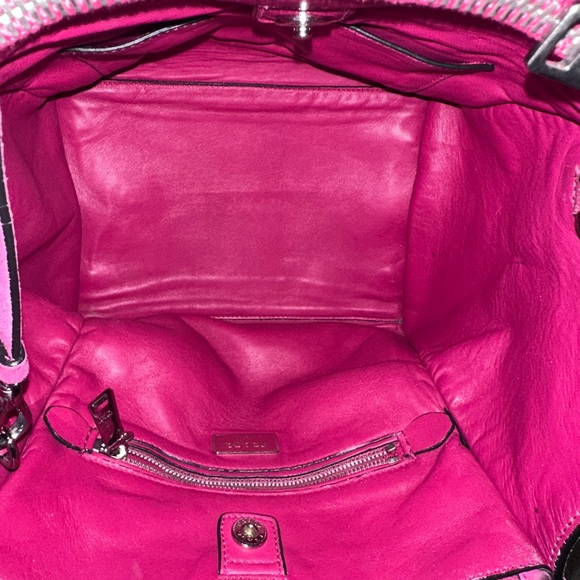 PRADA 2 way hot pink suede tote - Picture 9 of 9